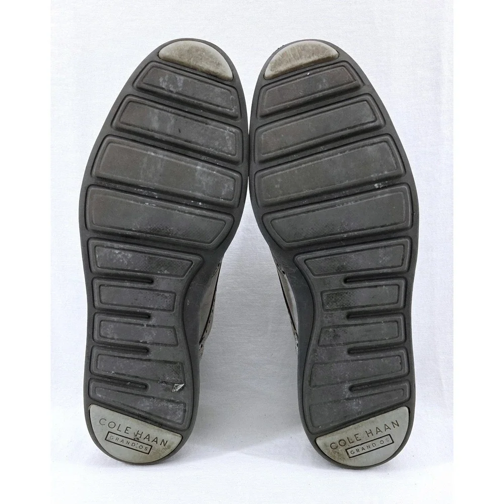 Cole Haan ● ZERØGRAND Grey Suede Oxford - Size 11.5